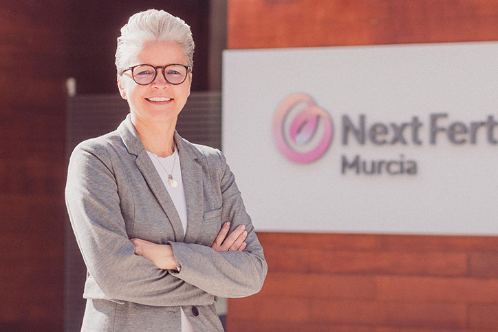 Simone Völzgen, responsable atención al paciente